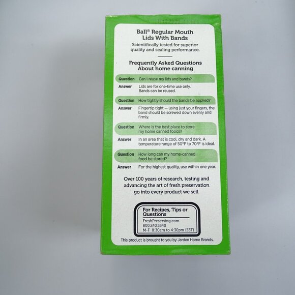 3 Boxes Ball Regular‎ Mouth Canning Lid with Bands (12-Count) 1440030060 Ball - Picture 3 of 5